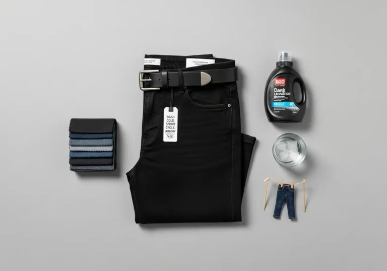 Buckle Black Jeans