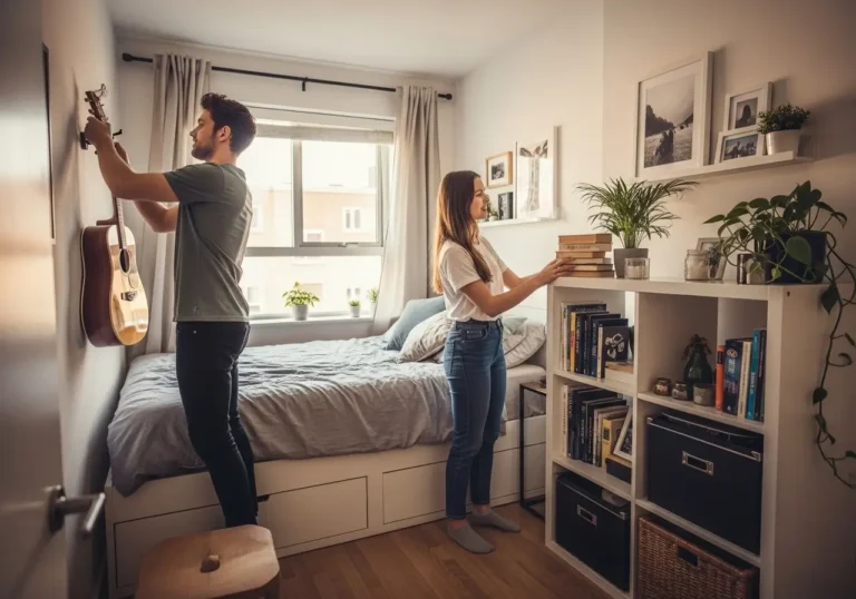 Couple Storage in One-Bedroom